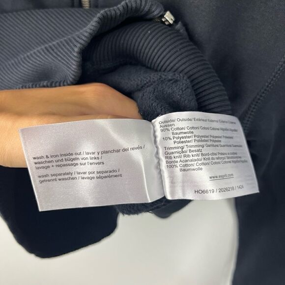 EDC Black Full Zip Electric Daisy Carnival Sweatshirt S - Picture 6 of 6